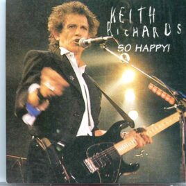 Rolling Stones - So Happy ( Keith Richards live during the European Tour, December 1992 ) front cover