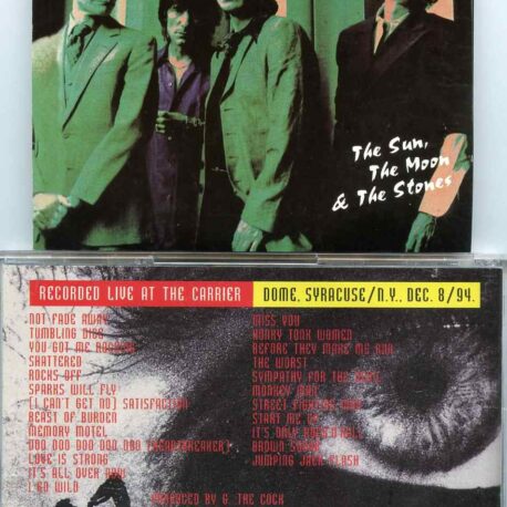 Rolling Stones - The Sun, The Moon and the Stones ( 2 cd set ) ( The Carrier Dome Syracuse, New York, Dec 8th 1994 )