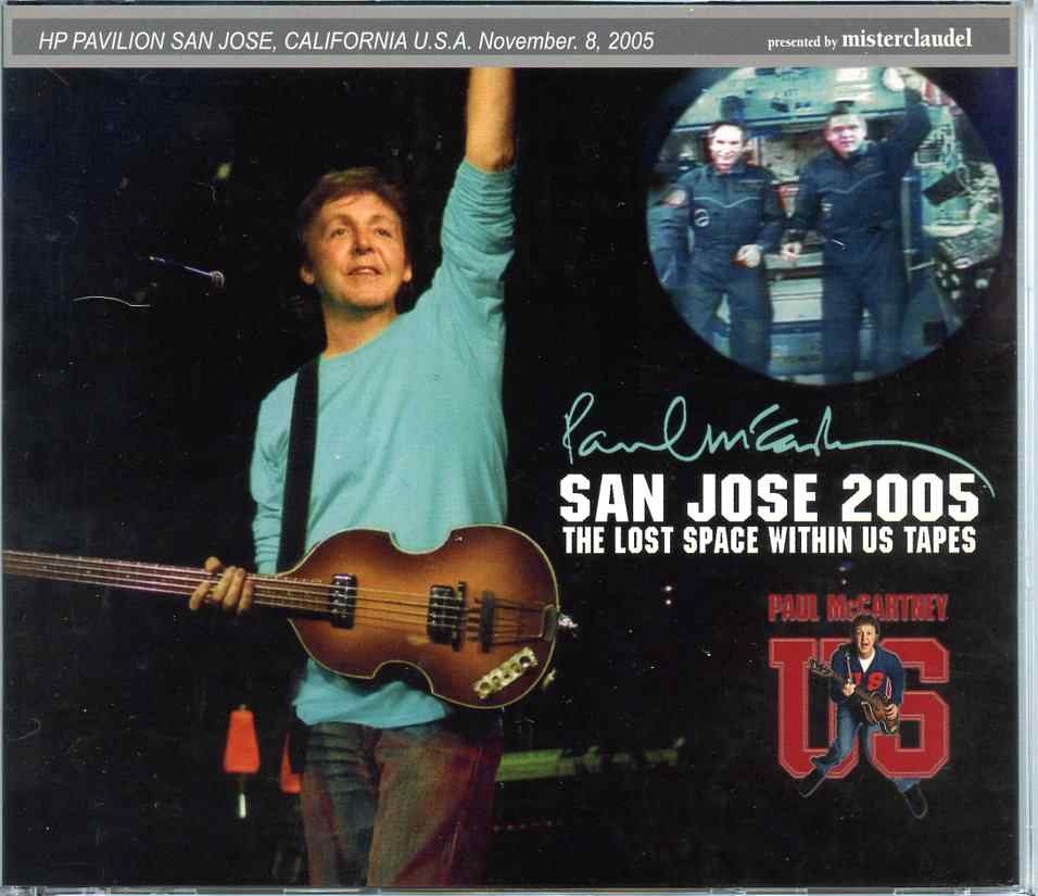 Paul McCartney – San Jose 2005 ( 3 CD SET )( Misterclaudel )( HP Pavillion, San Jose, CA, Nov 8thy, 2005 plus Chicago, Oct 18th, 2005 ) front cover Paul McCartney - San Jose 2005 ( 3 CD SET )( Misterclaudel )( HP Pavillion, San Jose, CA, Nov 8thy, 2005 plus Chicago, Oct 18th, 2005 ) front cover