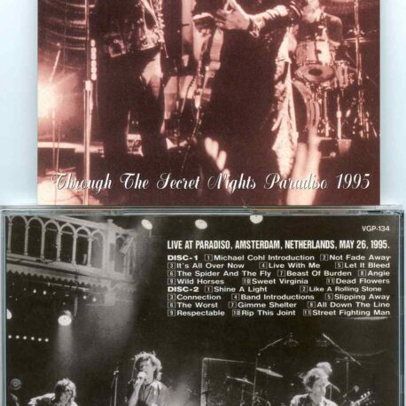 Rolling Stones - Through The Secret Nights ( 2 CD Set ) ( Vinyl Gang ) ( Paradiso, Amsterdam, Netherlands, May 26th, 1995 )