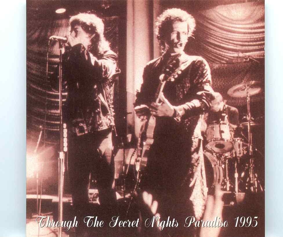 Rolling Stones – Through The Secret Nights ( 2 CD Set ) ( Vinyl Gang ) ( Paradiso, Amsterdam, Netherlands, May 26th, 1995 ) front cover Rolling Stones - Through The Secret Nights ( 2 CD Set ) ( Vinyl Gang ) ( Paradiso, Amsterdam, Netherlands, May 26th, 1995 ) front cover