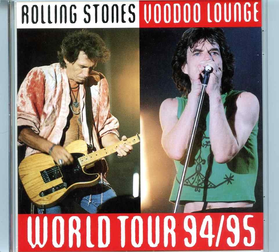 Rolling Stones – Voodoo Lounge World Tour 1994 1995 ( 2 CD Set ) ( Last Night, March 23rd 1995 ) front cover Rolling Stones - Voodoo Lounge World Tour 1994 1995 ( 2 CD Set ) ( Last Night, March 23rd 1995 ) front cover