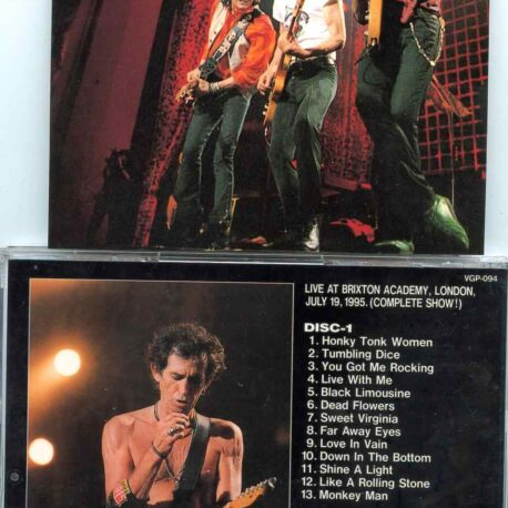 Rolling Stones - Welcome To Brixton Academy ( 2 CD Set ) ( Vinyl Gang ) ( Complete Show London, UK July 19th 1995 )