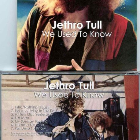 Jethro Tull - We Used to Know ( Grand Riviera Theater, Detroit, Michigan, USA, November 28th 1969 )
