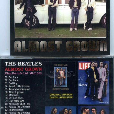 The Beatles - Almost Grown ( Misterclaudel ) ( King Records Ltd. MLK 002 ) ( 1 CD )