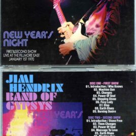 Jimi Hendrix - New Year´s Night ( 3 CD SET ) ( 1st and 2nd show, Fillmore East, New York, January 1st, 1970 )