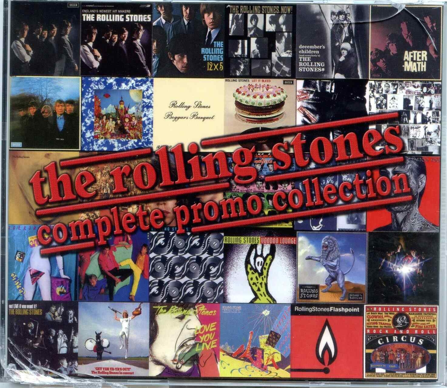 Rolling Stones – Complete Promo Collection ( 3 DVD Set ) ( MAYFLOWER ) front cover Rolling Stones - Complete Promo Collection ( 3 DVD Set ) ( MAYFLOWER ) front cover