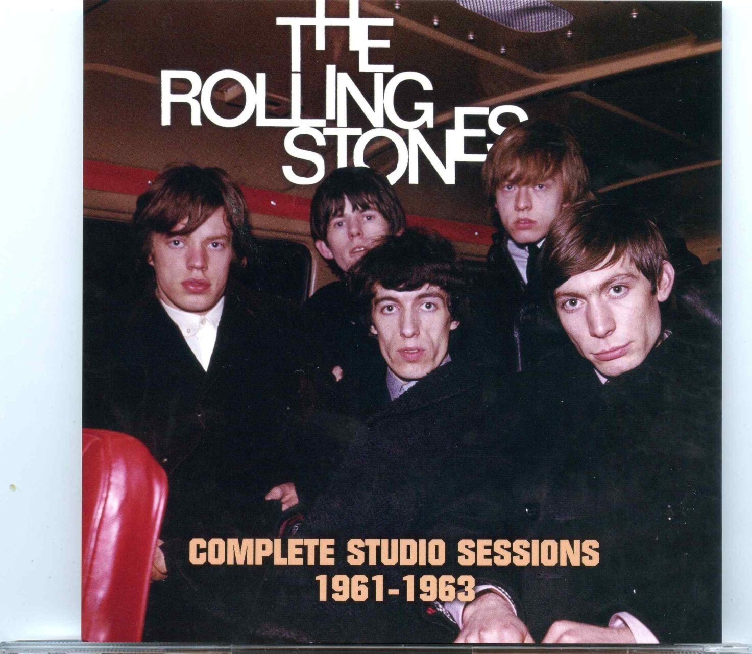 Rolling Stones – Complete Studio Sessions 1961 – 1963 ( MAYFLOWER ) ( Soundboard StudioOuttakes ) front cover Rolling Stones - Complete Studio Sessions 1961 - 1963 ( MAYFLOWER ) ( Soundboard StudioOuttakes ) front cover