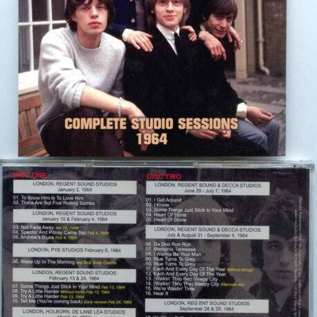 Rolling Stones - Complete Studio Sessions 1964 ( MAYFLOWER ) ( Soundboard Studio Outtakes )