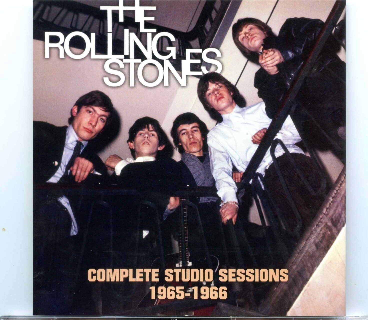 Rolling Stones – Complete Studio Sessions 1965 – 1966 ( 2 CD SET ) ( MAYFLOWER ) (Soundboard Studio Outtakes ) front cover Rolling Stones - Complete Studio Sessions 1965 - 1966 ( 2 CD SET ) ( MAYFLOWER ) (Soundboard Studio Outtakes ) front cover