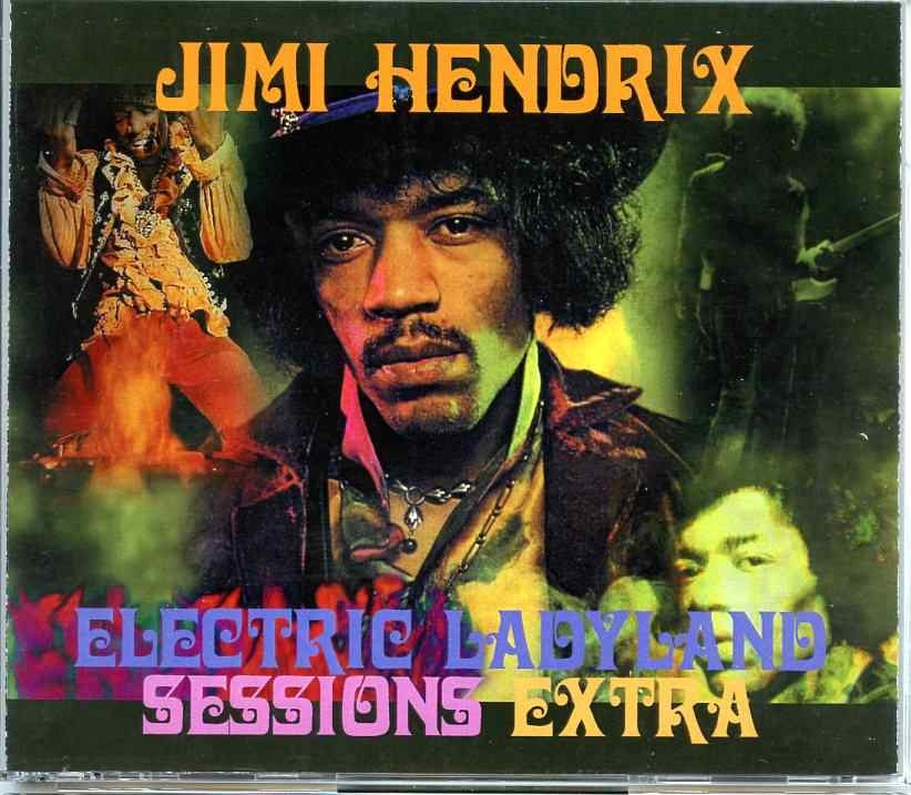 Jimi Hendrix – Electric Ladyland Sessions Extra ( 4 CD SET ) ( Electric LadylandAlbum Studio Sessions May 1968 ) front cover Jimi Hendrix - Electric Ladyland Sessions Extra ( 4 CD SET ) ( Electric LadylandAlbum Studio Sessions May 1968 ) front cover