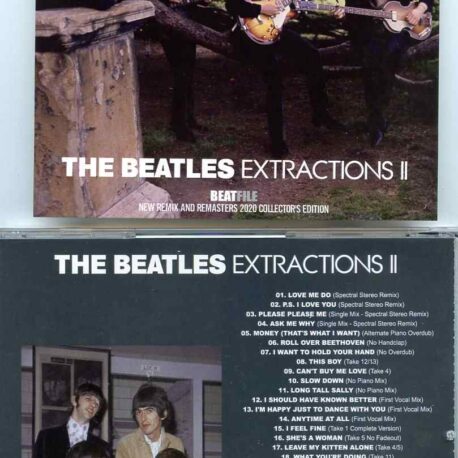 The Beatles - Extractions II ( New Remix and Remasters 2020 Collectors Edition ) (BEATFILE 2020 ) ( 1 CD )