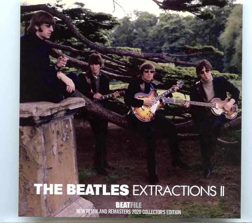 The Beatles – Extractions II ( New Remix and Remasters 2020 Collectors Edition ) (BEATFILE 2020 ) ( 1 CD ) front cover The Beatles - Extractions II ( New Remix and Remasters 2020 Collectors Edition ) (BEATFILE 2020 ) ( 1 CD ) front cover