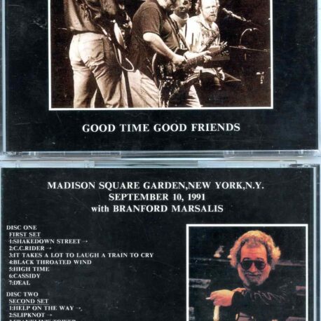 Grateful Dead - Good Time Good Friends ( 3 Cd Set ) ( MSG, New York, September 10th,1991 Full Show )