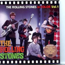 Rolling Stones - In Color ( 1 DVD ) ( MAYFLOWER ) ( 1964 / 1965 Clips in Color ) front cover