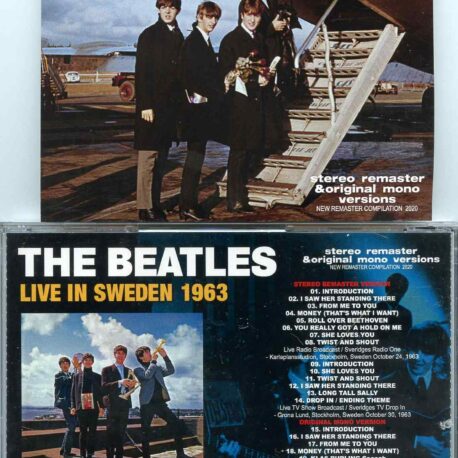 The Beatles - Live In Sweden 1963 ( BEATFILE 2020 ) ( 1 CD )