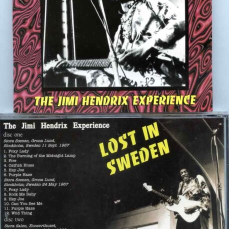 Jimi Hendrix - Lost in Sweden ( 2 CD SET ) ( Stockholm, Sweden, September 11th, 1968& January 8th, 1968 )