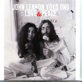 John Lennon – Love and Peace New Collectors Edition ( BEATFILE 2020 ) ( 1 CD ) front cover