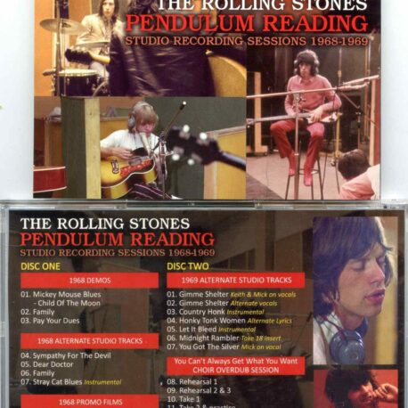 Rolling Stones - Pendulum Reading ( Studio Recording Sessions 1968 - 1969 ) ( MAYFLOWER )