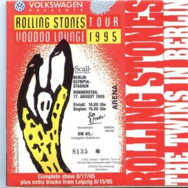 Rolling Stones - Twins in Berlin ( 2 CD SET ) ( Berlin, Olympia Stadium, Germany,August 17th, 1995 ) front cover