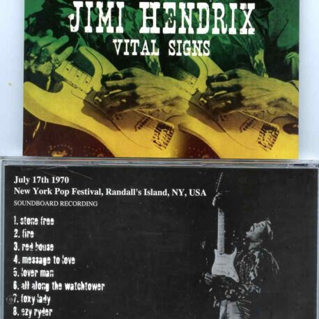 Jimi Hendrix - Vital Signs ( Soundboard of New York Pop Festival, New York, USA, July17th, 1970 )