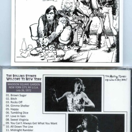 Rolling Stones - Welcome To New York ( MSG, New York City, USA, July 26th, 1972 ) ( MAYFLOWER )