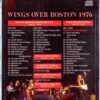 Paul Mccartney – Wings Over Boston 1976 ( 3 CD SET ) ( Misterclaudel ) ( BostonGardens, May 22nd, 1976 and Kingdom, Seattle, June 10th, 1976 )