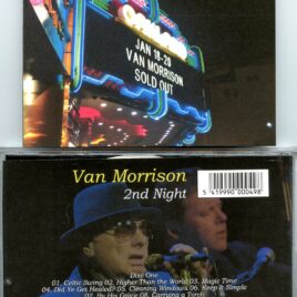 Van Morrison – Fox Theather 2nd Night ( 2 CD SET ) ( Fox Theater, Oakland, CA, January 19th, 2016 )