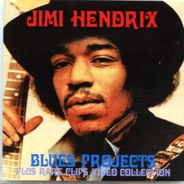 Jimi Hendrix - Blues Projects ( CD & DVD SET ) ( KFPA Tapes, San Francisco, January 27th, 1970 & Rare Clips Video Collection ) (1cd + 1dvd) front cover