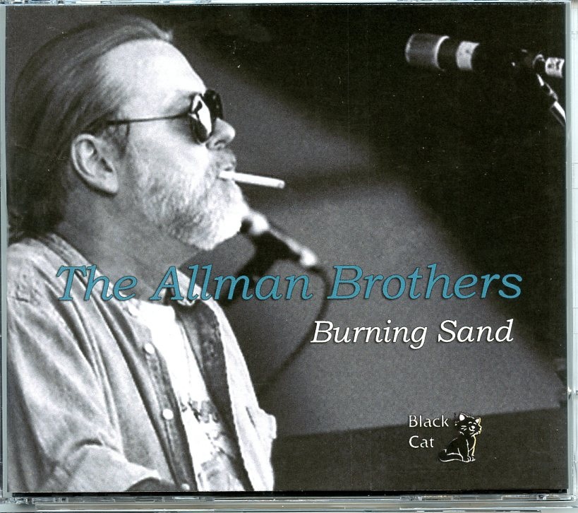 Allman Brothers – Burning Sand ( 3 CD SET ) ( Lakeside Amphitheatre, Darien Lake, New York, June 22nd, 1996 ) front cover Allman Brothers - Burning Sand ( 3 CD SET ) ( Lakeside Amphitheatre, Darien Lake, New York, June 22nd, 1996 ) front cover