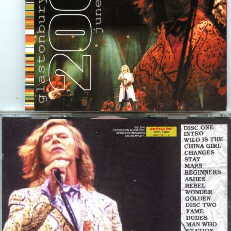 David Bowie - Glastonbury 2000 ( 2 CD SET ) ( Live at the Glastonbury Festival 2000 )