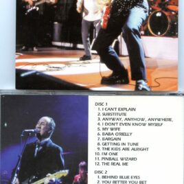 The Who – Hot Fun Summertime Blues ( 2 CD SET ) ( Live at Pepsi Center, Denver, Colorado, USA, August 24th, 2000 )