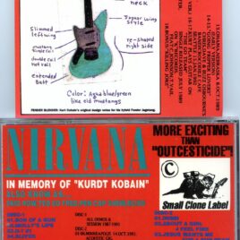 Nirvana - In Memory of Kurdt Kobain ( 2 CD SET ) ( Demos & Sessions plus various live takes )