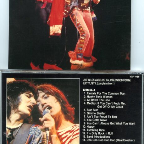 Rolling Stone - L.A. Connection ( 2 CD SET )( Vinyl Gang )  ( Inglewood Forum, Los Angeles, July 11th, 1975 )