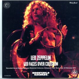 Led Zeppelin - Led Faces over Coliseum  ( 3 CD SET ) ( Nassau Veterans Memorial Coliseum, Uniondale, New York, February 13th, 1975 ) front cover