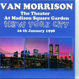 Van Morrison - New York City ( 2 CD SET ) ( Madison Square Garden, NYC, January 16th, 1998 ) front cover