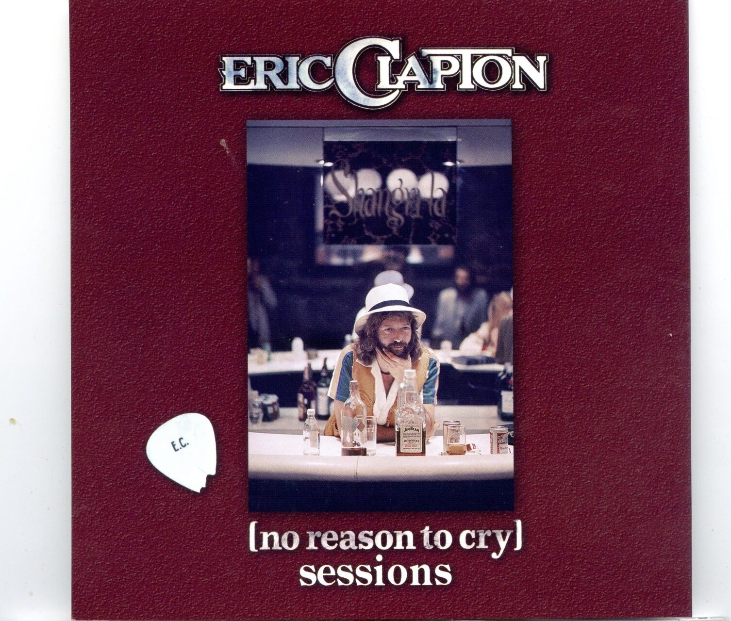 Eric Clapton – No Reason To Cry Sessions ( 2 CD SET ) ( Paddington ) ( Shangrila Studios, Malibu, CA, USA, March 1976 ) front cover Eric Clapton - No Reason To Cry Sessions ( 2 CD SET ) ( Paddington ) ( Shangrila Studios, Malibu, CA, USA, March 1976 ) front cover