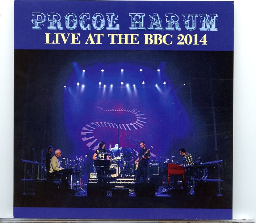 Procol Harum – Live at the BBC 2014 ( 2 CD SET ) ( Dominion Theatre, London, UK, November 24th, 2014 ) front cover Procol Harum - Live at the BBC 2014 ( 2 CD SET ) ( Dominion Theatre, London, UK, November 24th, 2014 ) front cover