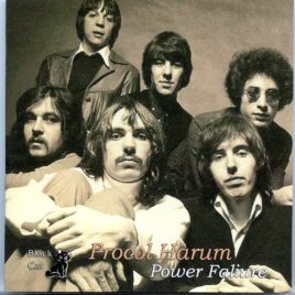 Procol Harum - Power Failure ( Folkets Hus, Stockholm, Sweden, October 16th, 1971 ) front cover