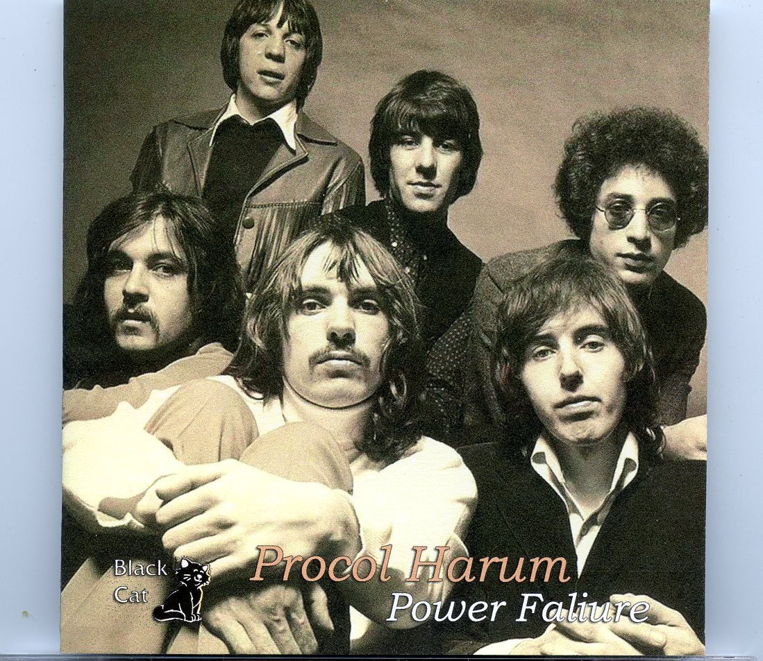 Procol Harum – Power Failure ( Folkets Hus, Stockholm, Sweden, October 16th, 1971 ) front cover Procol Harum - Power Failure ( Folkets Hus, Stockholm, Sweden, October 16th, 1971 ) front cover
