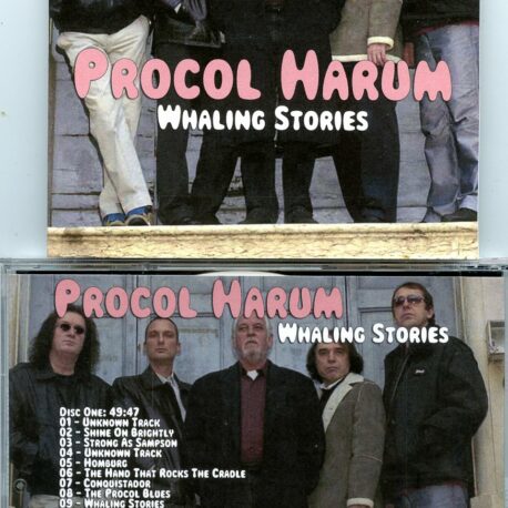 Procol Harum - Whaling Stories ( 2 CD SET ) ( The Fillmore, San Francisco, CA, July 16th, 1995 )