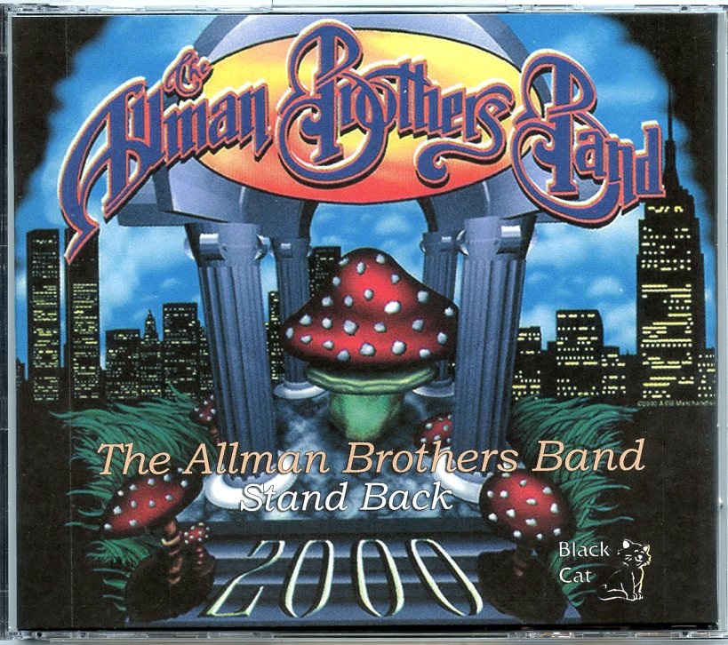 Allman Brothers – Stand Back ( 3 CD SET ) ( Saturday in the Park, Sioux City, IA, July 1st, 2000 ) front cover Allman Brothers - Stand Back ( 3 CD SET ) ( Saturday in the Park, Sioux City, IA, July 1st, 2000 ) front cover