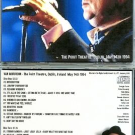 Van Morrison – The Point Theatre ( 3 CD SET ) ( Dublin, Ireland, May 14th, 1994 )