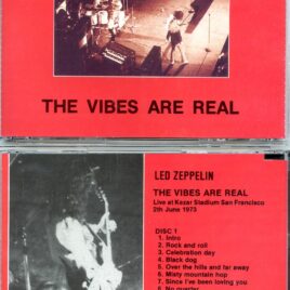 Led Zeppelin – The Vibes are Real ( 2 CD SET ) ( Kezar Stadium San Francisco, June 2nd, 1973 )