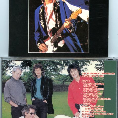 Rolling Stone - Voodoo Minstrels ( 2 CD SET )( Vinyl Gang )  ( Grammont, Montpellier, France, July 27th, 1995 )