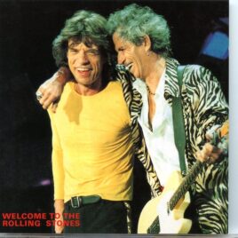 Rolling Stones - Welcome To The Rolling Stones ( 2 CD SET ) ( Vinyl Gang ) ( Live at Sports Hall, Prague, Czech Rep., August 22nd, 1998 ) front cover