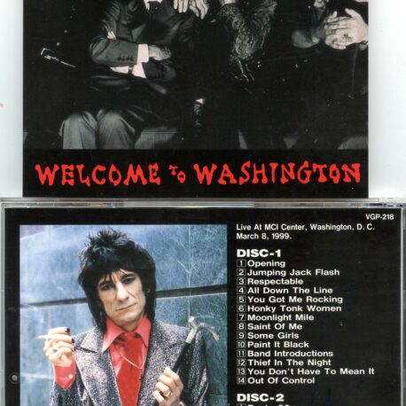 Rolling Stone - Welcome To Washington ( 2 CD )  ( Vinyl Gang ) ( Live at MCI Center, Washington, DC, March 8th, 1999 )