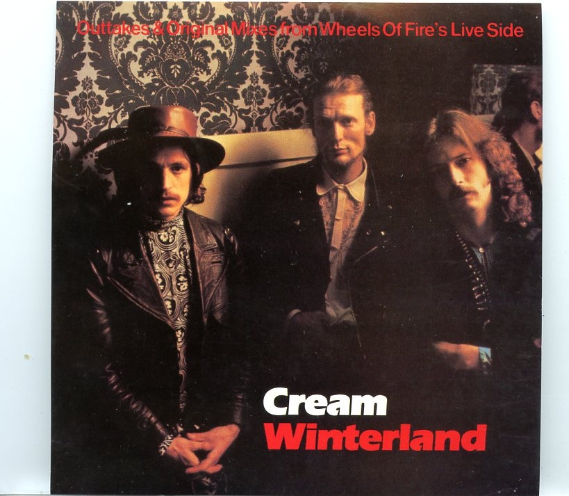 Eric Clapton – Winterland ( CREAM Live at Winterland, San Francisco, CA, USA, March 10th, 1968 ) front cover Eric Clapton - Winterland ( CREAM Live at Winterland, San Francisco, CA, USA, March 10th, 1968 ) front cover
