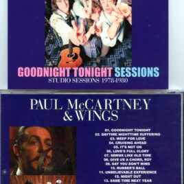Paul McCartney – Goodnight Tonight Sessions ( 1 CD ) ( 2021 BEATFILE ) ( Studio Sessions 1978 – 1980 )
