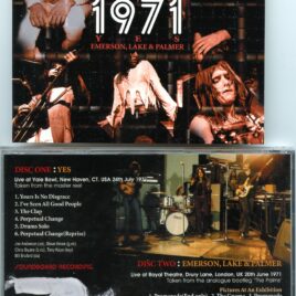 YES – Best Of 1971 ( 2 CD SET ) ( SIRENE ) ( Yes live at New Haven, July 24th plus ELP live in London June 1971 )